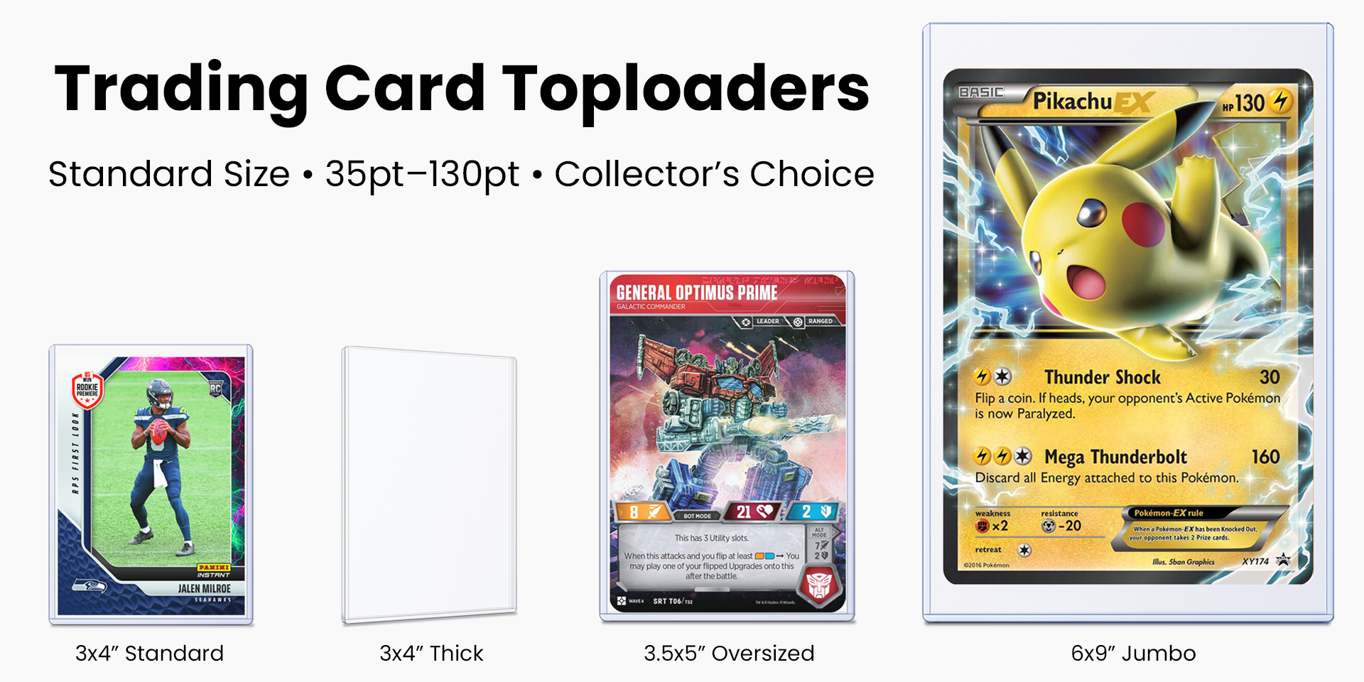Trading Card Toploaders