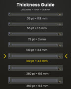 180pt Magnetic Card Holders for Trading Cards - 5 Pack