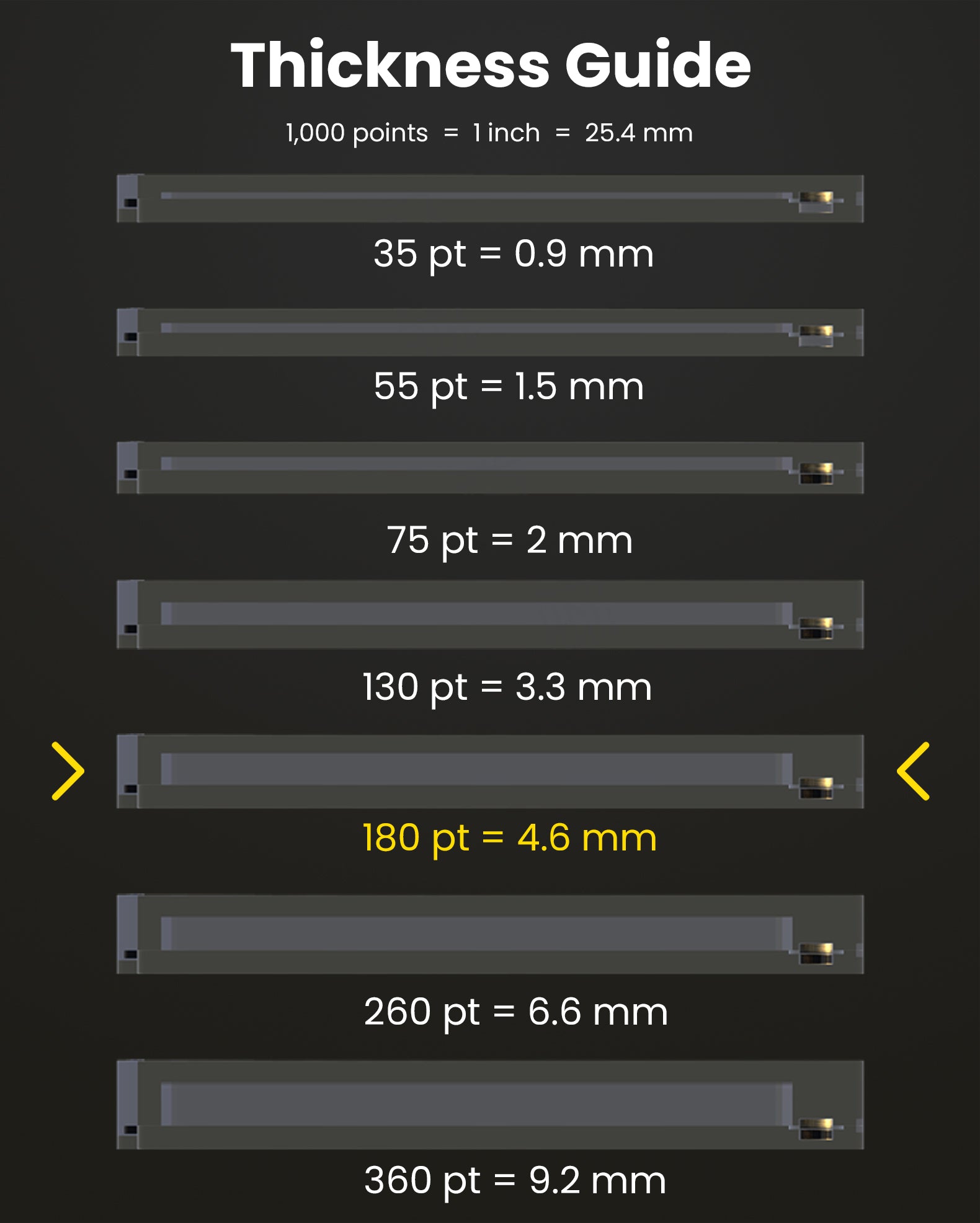 180pt Magnetic Card Holders for Trading Cards - 5 Pack