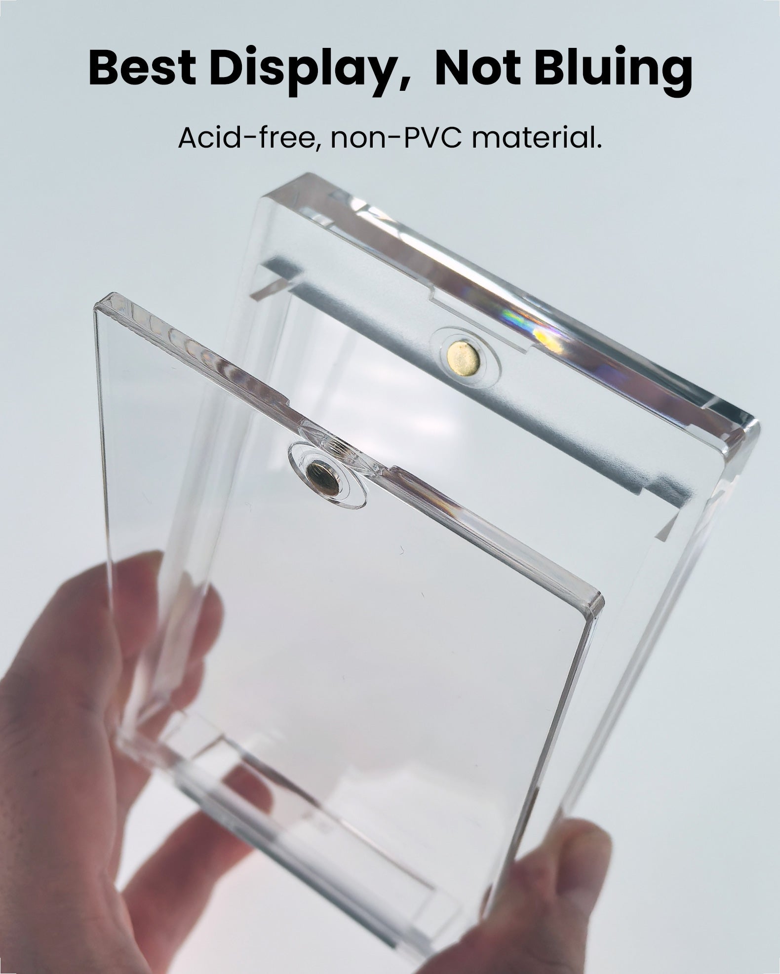 75pt Magnetic Card Holders for Trading Cards - 5 Pack