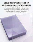 3.5x5 Toploader - Semi-Rigid Plastic Sleeves, Clear Protectors for Transformer Characters, Oversized MTG & TCG Trading Cards (25-Pack)