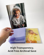 5x7 Toploader - Clear Rigid Photo Protectors for Your Precious Memories - Durable Hard Plastic Sleeves, 25 Pack