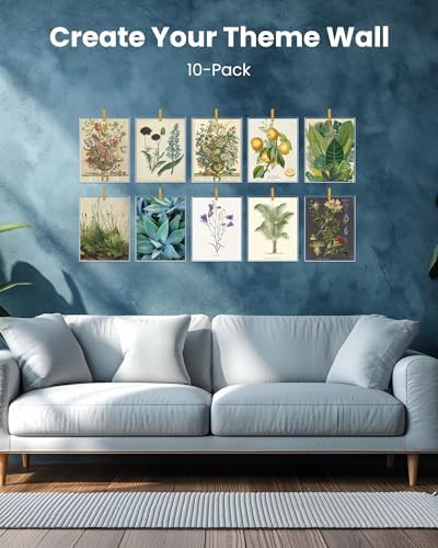 9x12 Toploader - Clear Semi-Rigid PVC Sheet Protectors, Hard Plastic Sleeves for Photos, Posters, Documents, and Prints (10-Pack)