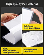 8x10 Toploaders - Clear Rigid Plastic Sleeves (10 Pack), Hard Sheet Protectors for Photos, Posters & Birth Certificates