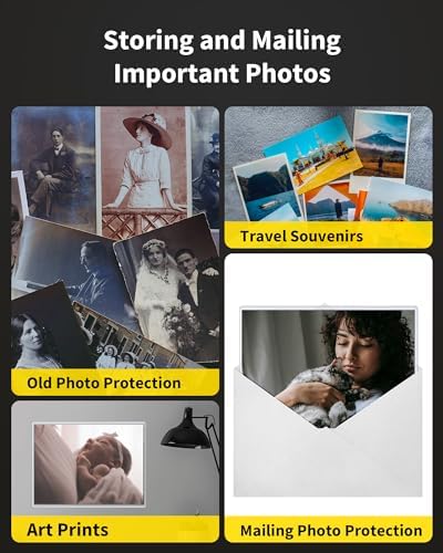 4x6 Toploader - Durable Hard Plastic Sleeves, Sheet Protectors for Photo Cards, Kpop, Post and Trading Cards (25-Pack)