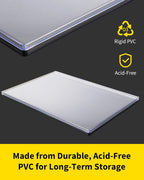 Comic Book Top Loaders - Protector Hard Case Sleeve, Toploader Holder for Silver Age and Current Comics, 10 Pack