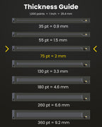 75pt Magnetic Card Holders for Trading Cards - 5 Pack