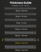 260pt Magnetic Card Holders for Trading Cards - 5 Pack